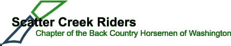 Scatter Creek Riders Chapter of the Back Country Horsemen of Washington